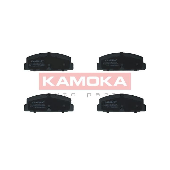 Stabdžių trinkelių rinkinys, diskinis stabdys KAMOKA JQ101744