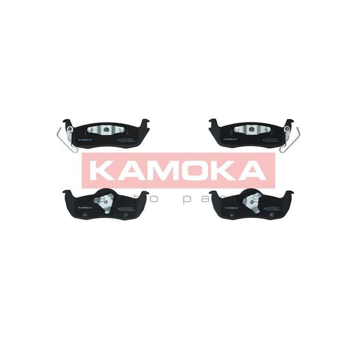 Stabdžių trinkelių rinkinys, diskinis stabdys KAMOKA JQ1018150