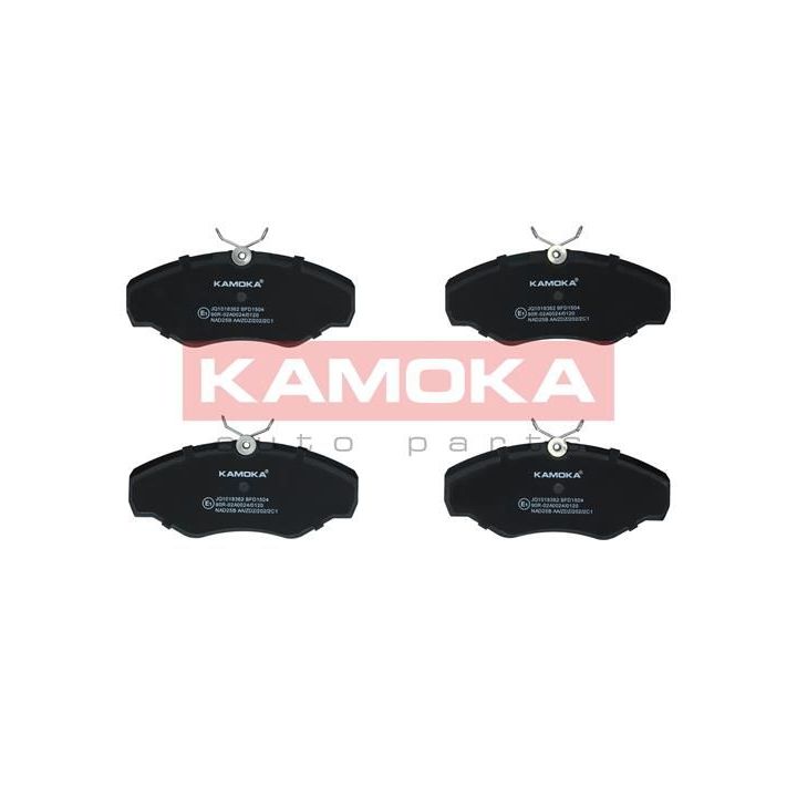 Stabdžių trinkelių rinkinys, diskinis stabdys KAMOKA JQ1018362