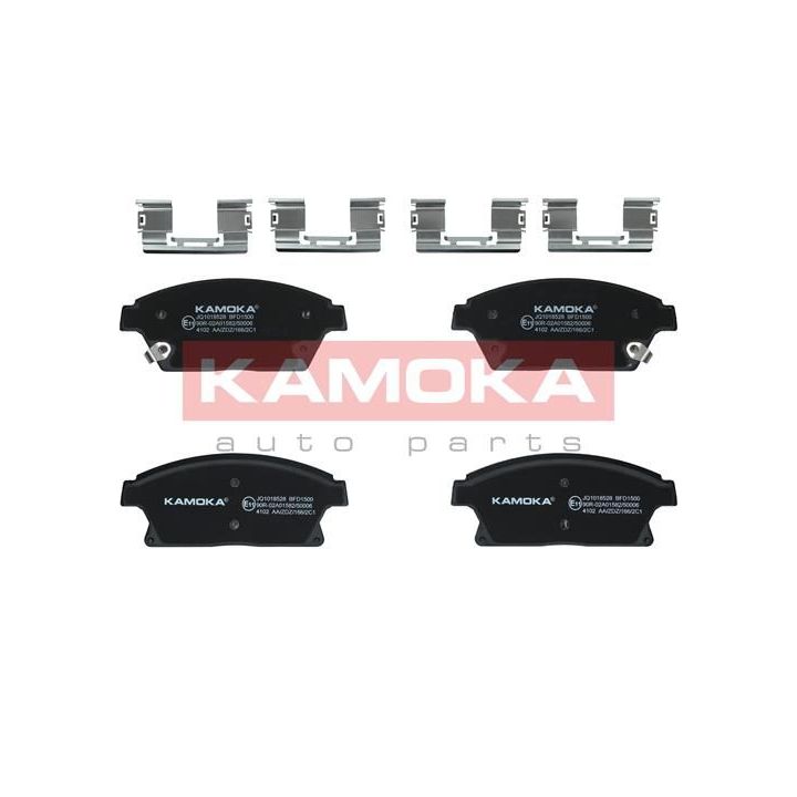 Stabdžių trinkelių rinkinys, diskinis stabdys KAMOKA JQ1018528