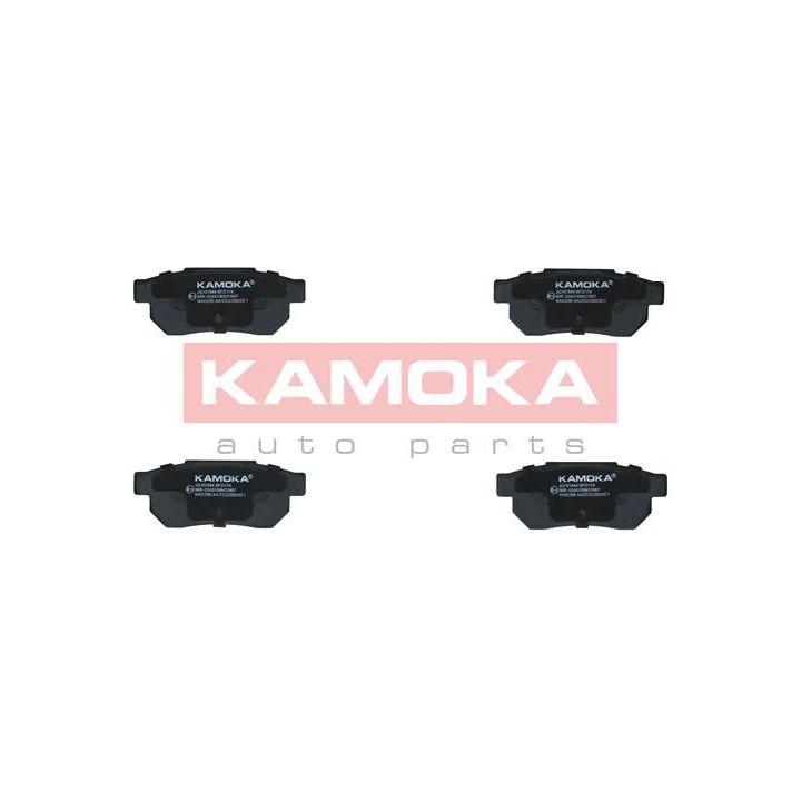 Stabdžių trinkelių rinkinys, diskinis stabdys KAMOKA JQ101944