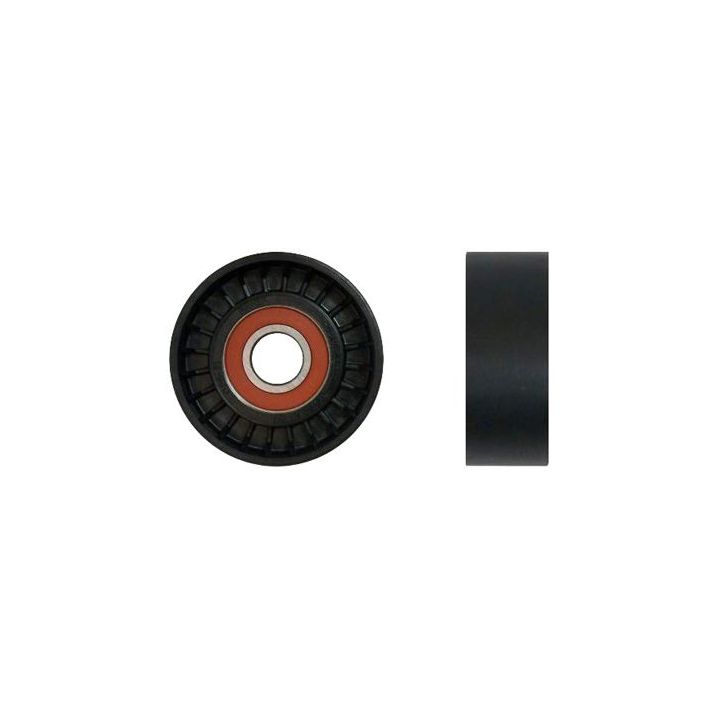 įtempiklio skriemulys, V formos rumbuotas diržas DENCKERMANN P200001