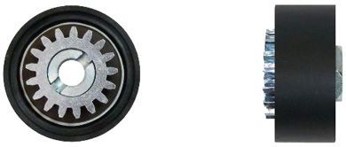 įtempiklio skriemulys, V formos rumbuotas diržas DENCKERMANN P226013