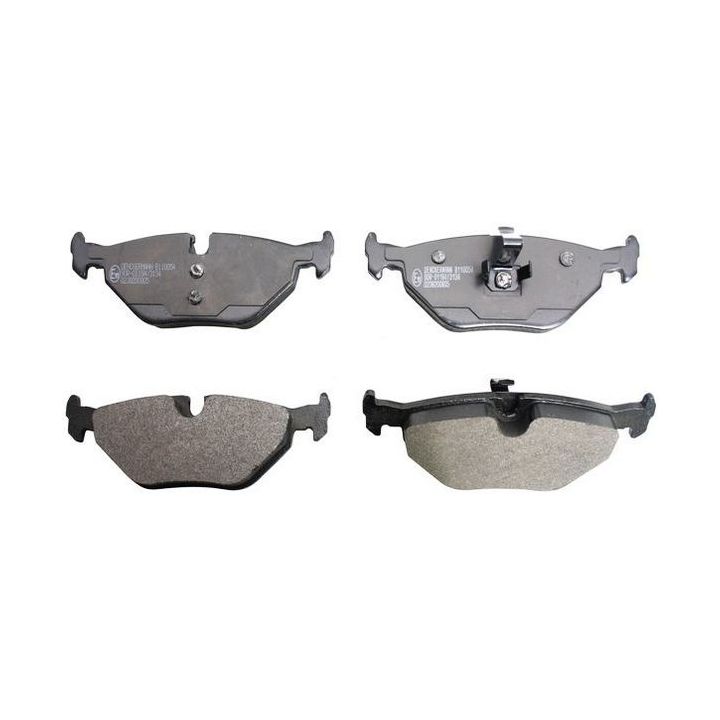 Stabdžių trinkelių rinkinys, diskinis stabdys DENCKERMANN B110054