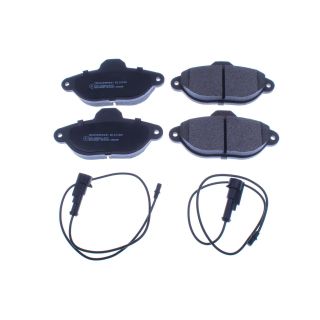 Stabdžių trinkelių rinkinys, diskinis stabdys DENCKERMANN B110183