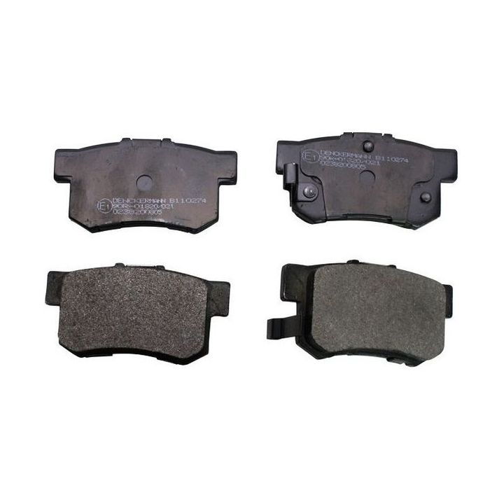 Stabdžių trinkelių rinkinys, diskinis stabdys DENCKERMANN B110274