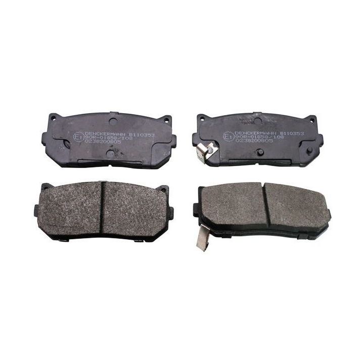 Stabdžių trinkelių rinkinys, diskinis stabdys DENCKERMANN B110353