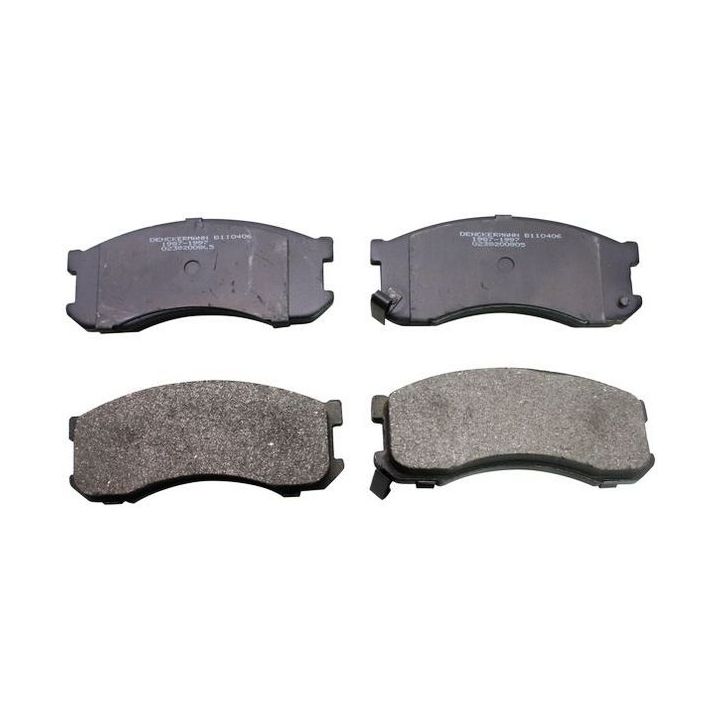 Stabdžių trinkelių rinkinys, diskinis stabdys DENCKERMANN B110406