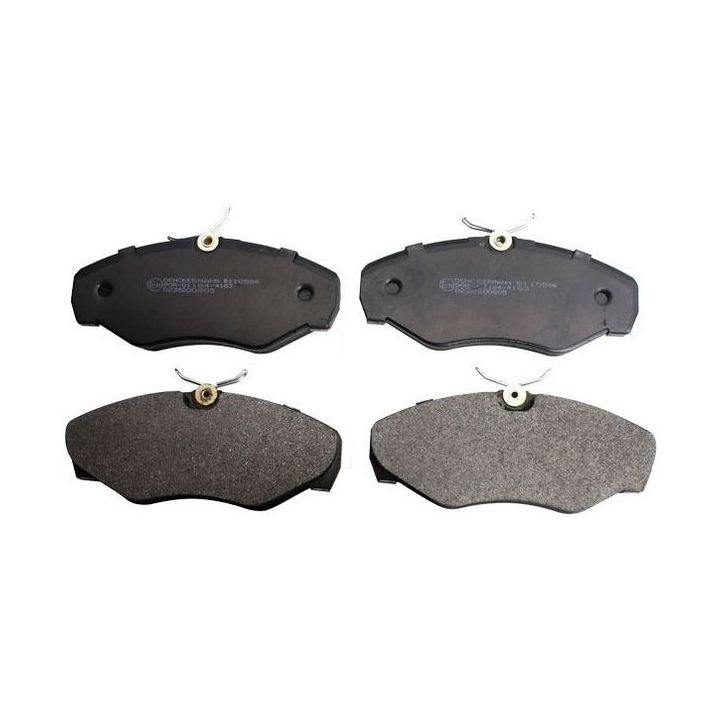 Stabdžių trinkelių rinkinys, diskinis stabdys DENCKERMANN B110586