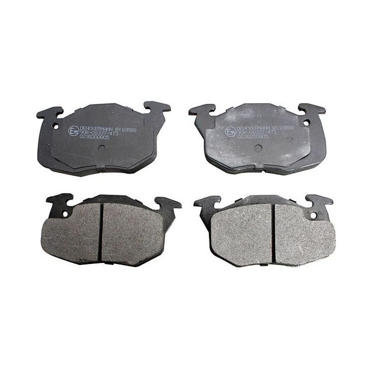 Stabdžių trinkelių rinkinys, diskinis stabdys DENCKERMANN B110588
