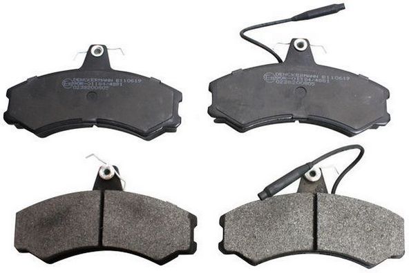 Stabdžių trinkelių rinkinys, diskinis stabdys DENCKERMANN B110619