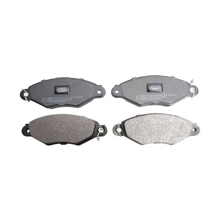 Stabdžių trinkelių rinkinys, diskinis stabdys DENCKERMANN B110647