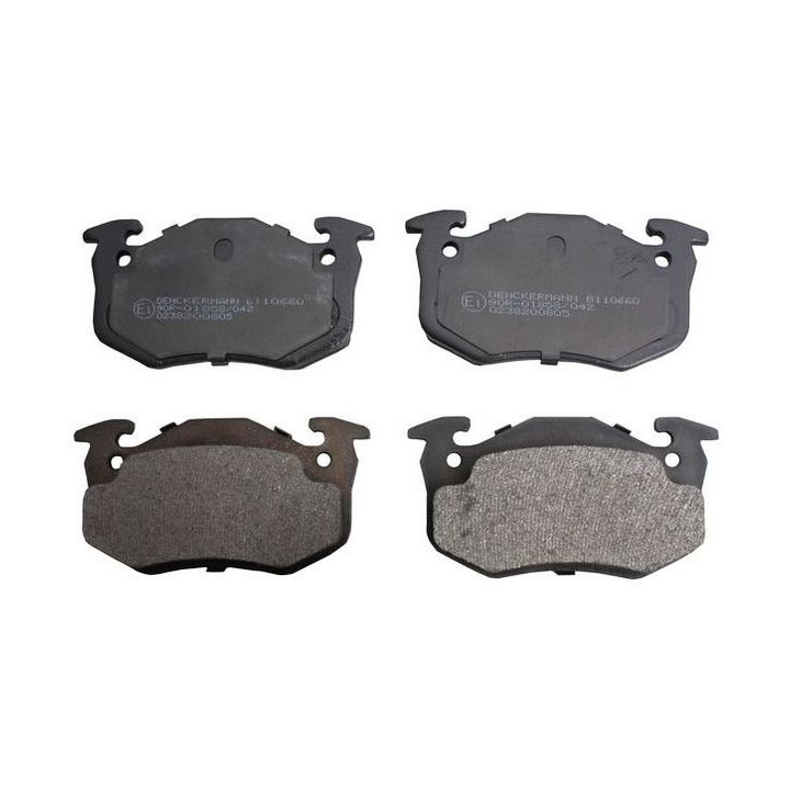 Stabdžių trinkelių rinkinys, diskinis stabdys DENCKERMANN B110660