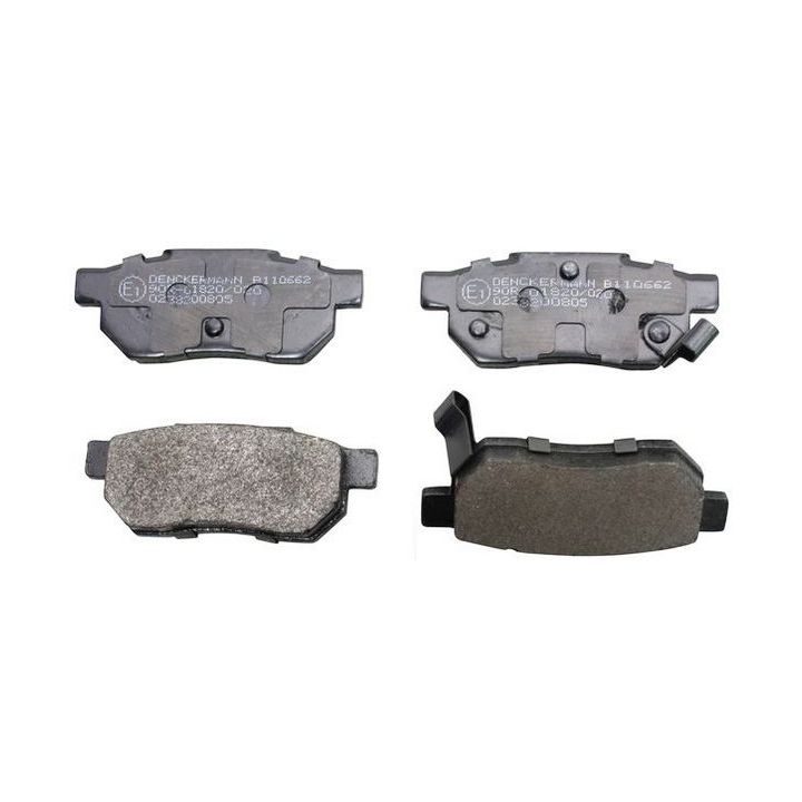 Stabdžių trinkelių rinkinys, diskinis stabdys DENCKERMANN B110662