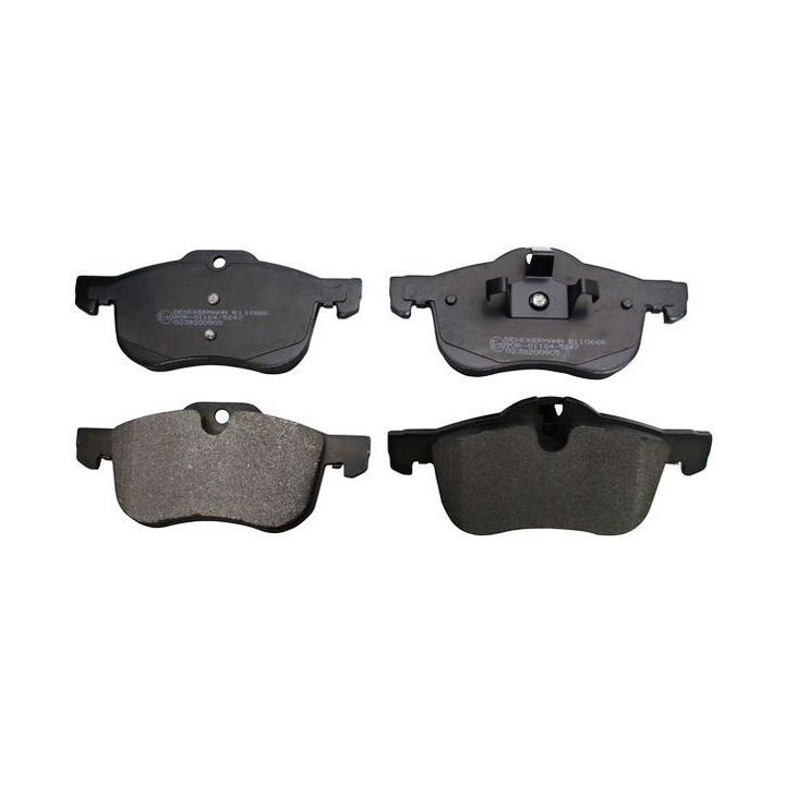 Stabdžių trinkelių rinkinys, diskinis stabdys DENCKERMANN B110666