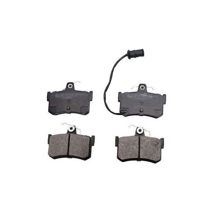 Stabdžių trinkelių rinkinys, diskinis stabdys DENCKERMANN B110667