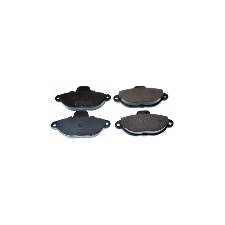 Stabdžių trinkelių rinkinys, diskinis stabdys DENCKERMANN B111051