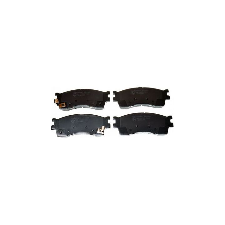 Stabdžių trinkelių rinkinys, diskinis stabdys DENCKERMANN B111068