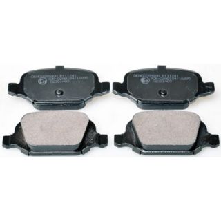 Stabdžių trinkelių rinkinys, diskinis stabdys DENCKERMANN B111241