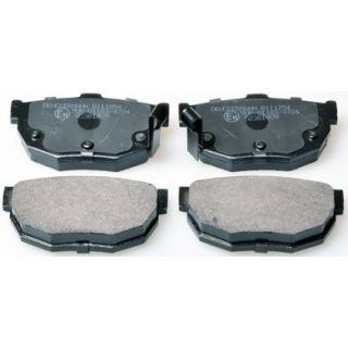 Stabdžių trinkelių rinkinys, diskinis stabdys DENCKERMANN B111254