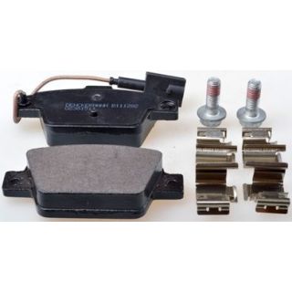 Stabdžių trinkelių rinkinys, diskinis stabdys DENCKERMANN B111282