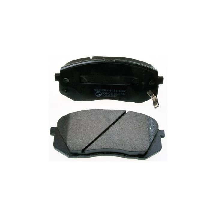 Stabdžių trinkelių rinkinys, diskinis stabdys DENCKERMANN B111287