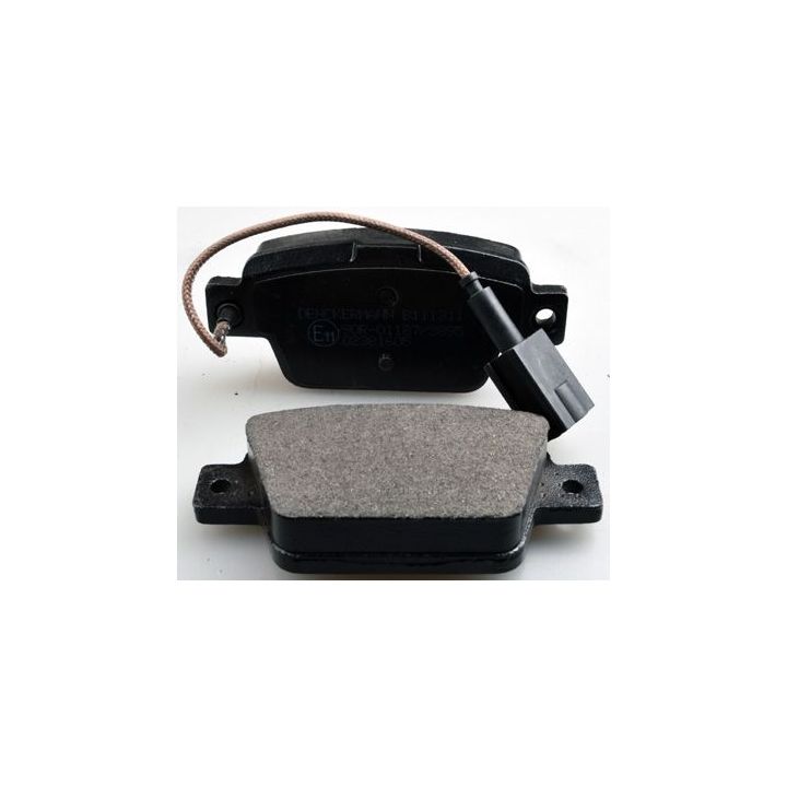 Stabdžių trinkelių rinkinys, diskinis stabdys DENCKERMANN B111311