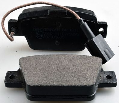 Stabdžių trinkelių rinkinys, diskinis stabdys DENCKERMANN B111311