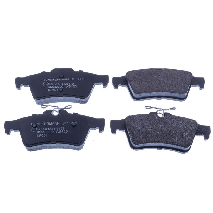 Stabdžių trinkelių rinkinys, diskinis stabdys DENCKERMANN B111338