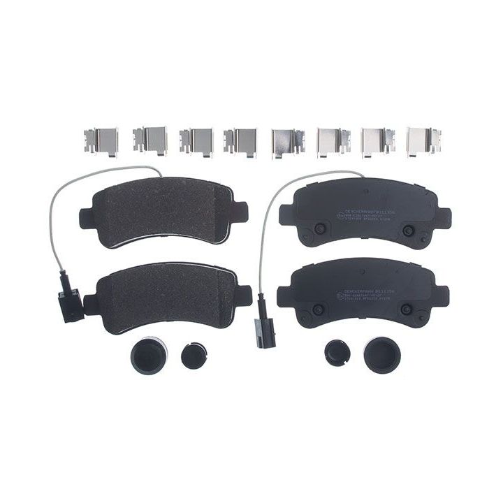 Stabdžių trinkelių rinkinys, diskinis stabdys DENCKERMANN B111356