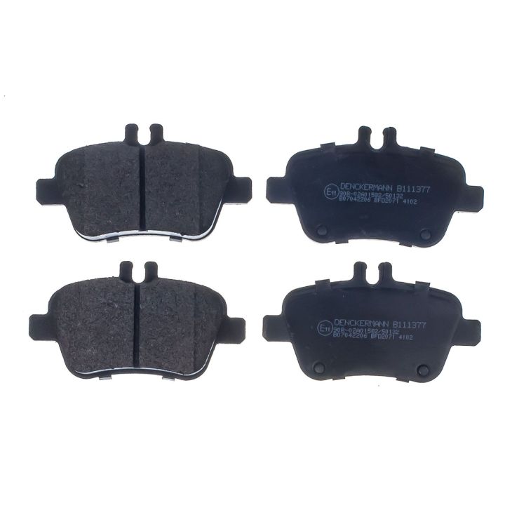 Stabdžių trinkelių rinkinys, diskinis stabdys DENCKERMANN B111377