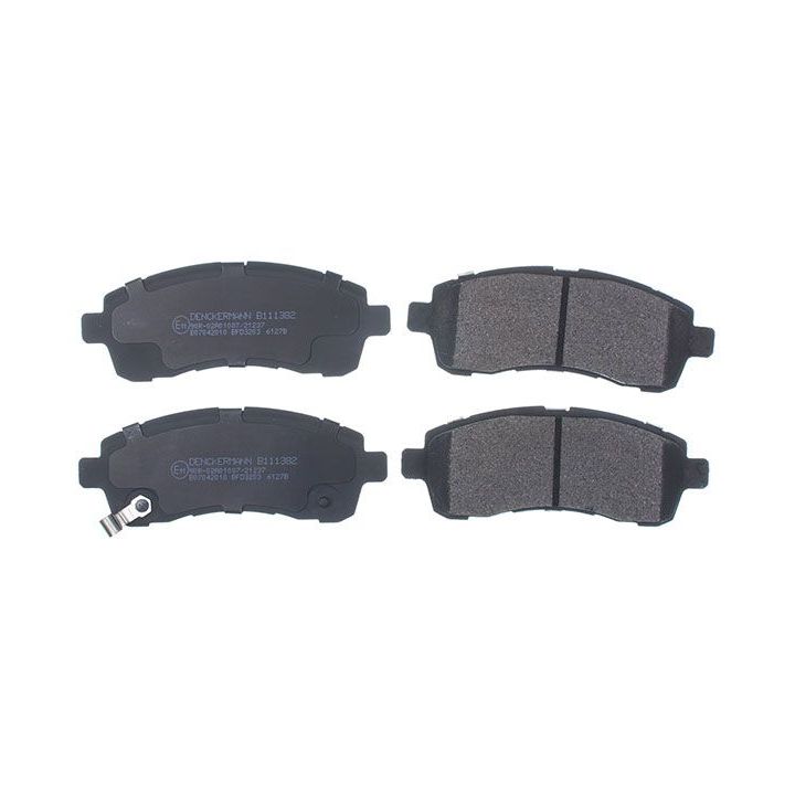 Stabdžių trinkelių rinkinys, diskinis stabdys DENCKERMANN B111382