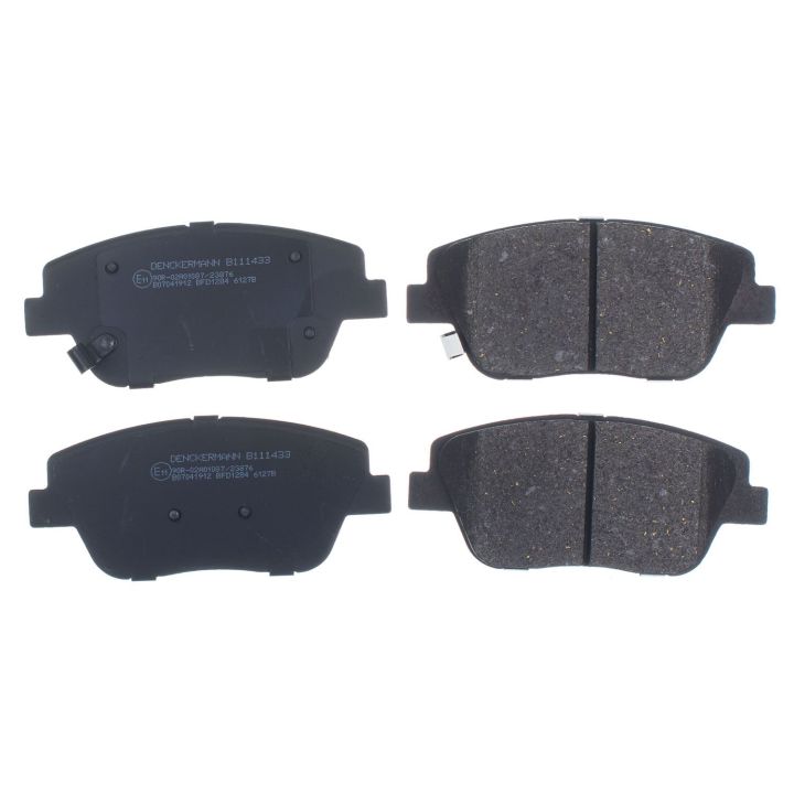 Stabdžių trinkelių rinkinys, diskinis stabdys DENCKERMANN B111433