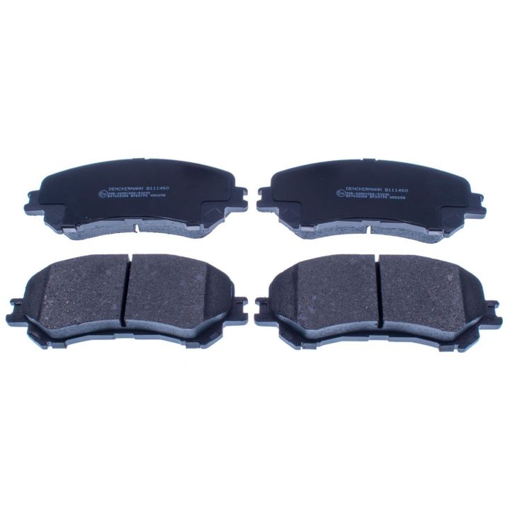 Stabdžių trinkelių rinkinys, diskinis stabdys DENCKERMANN B111460