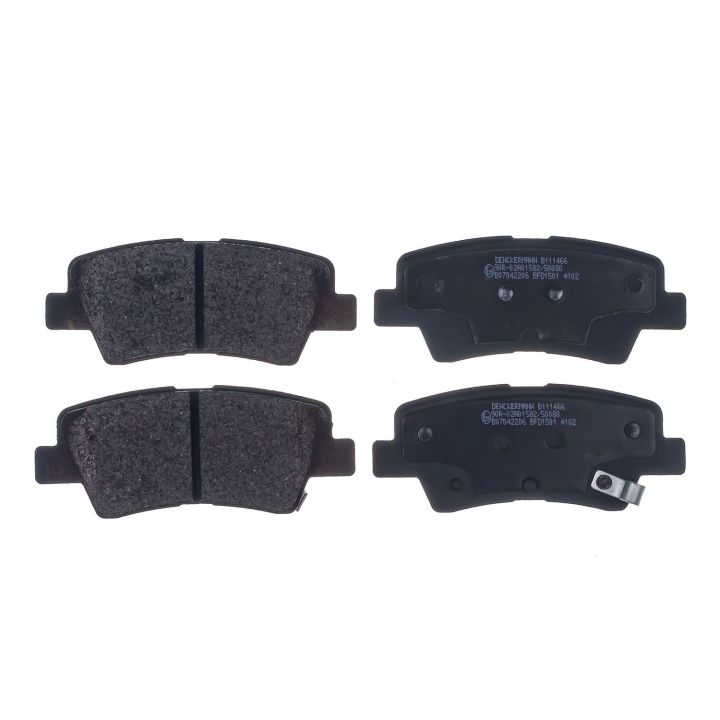 Stabdžių trinkelių rinkinys, diskinis stabdys DENCKERMANN B111466