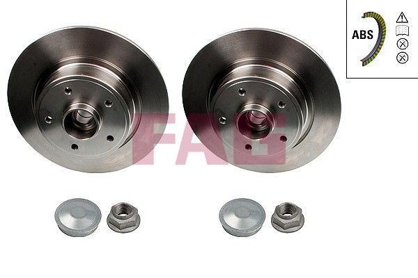 Stabdžių diskas FAG 713 5309 40