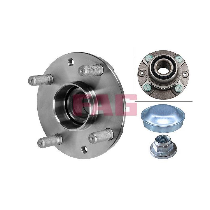 Rato guolio komplektas FAG 713 6150 40