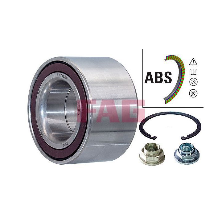 Rato guolio komplektas FAG 713 6157 40