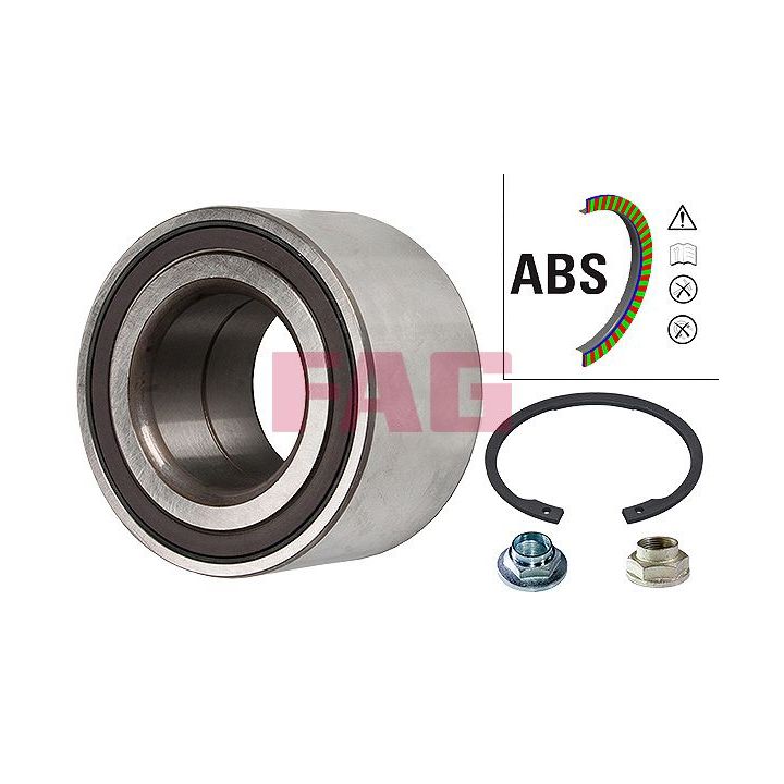 Rato guolio komplektas FAG 713 6158 00