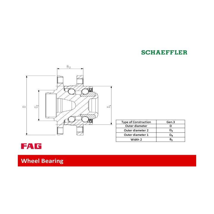 Rato guolio komplektas FAG 713 6213 10