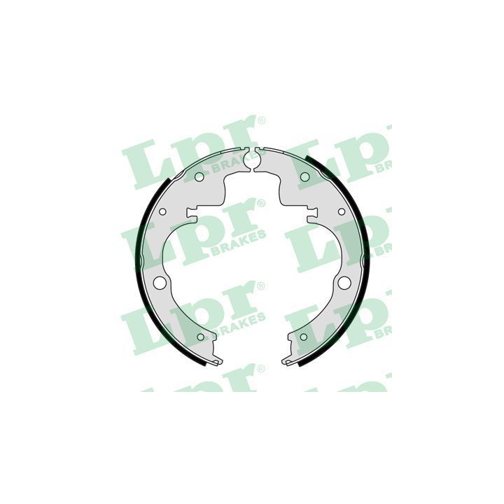 Stabdžių trinkelių komplektas LPR 00250