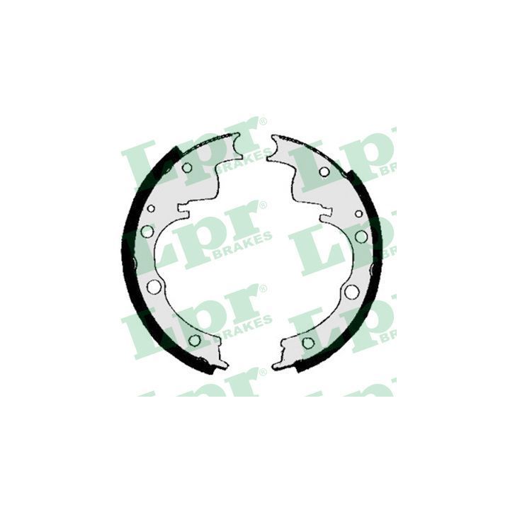 Stabdžių trinkelių komplektas LPR 00250B