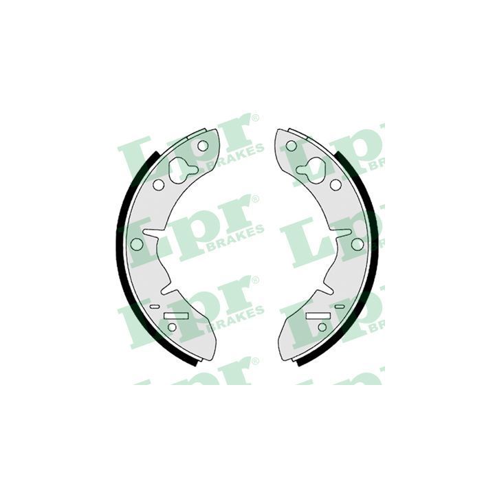 Stabdžių trinkelių komplektas LPR 00560