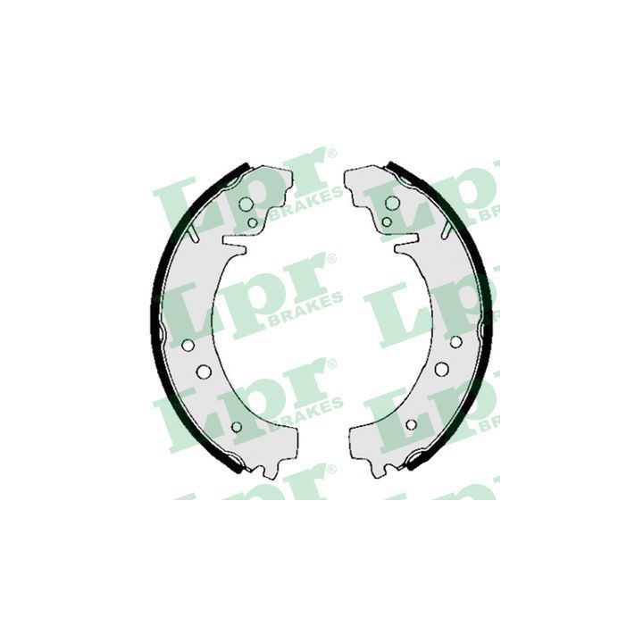 Stabdžių trinkelių komplektas LPR 00860