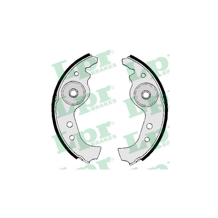 Stabdžių trinkelių komplektas LPR 00890