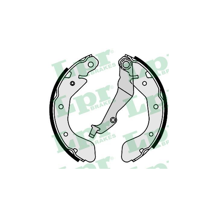 Stabdžių trinkelių komplektas LPR 01001