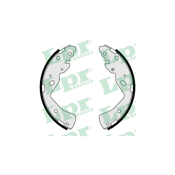 Stabdžių trinkelių komplektas LPR 01019