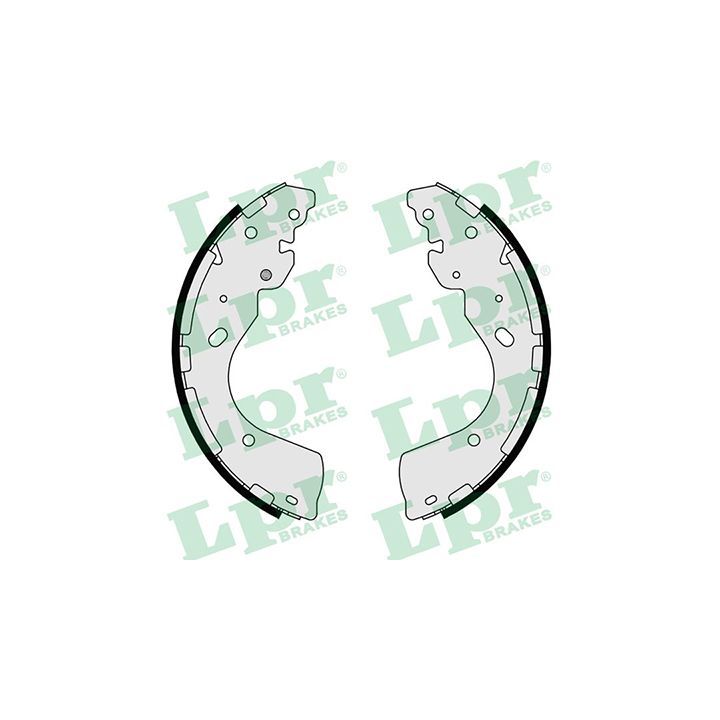 Stabdžių trinkelių komplektas LPR 01073