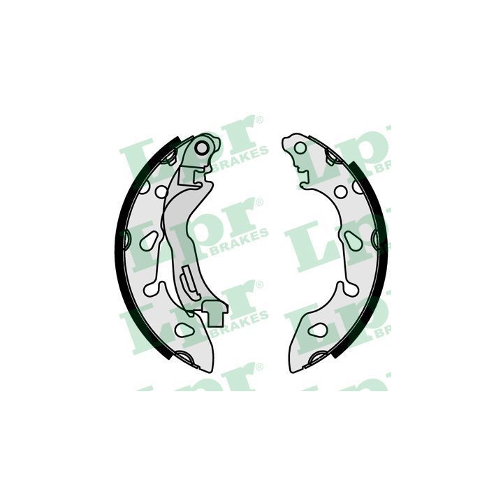 Stabdžių trinkelių komplektas LPR 01088