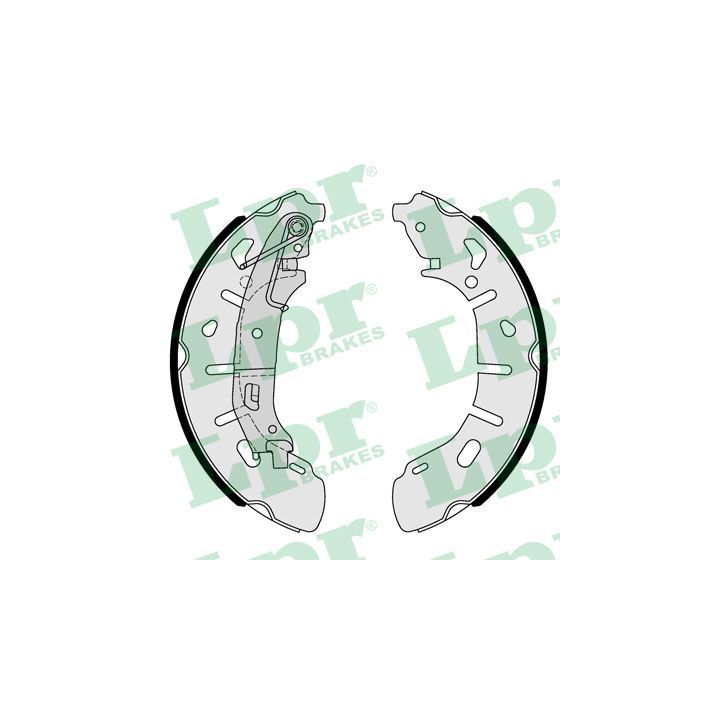 Stabdžių trinkelių komplektas LPR 01101